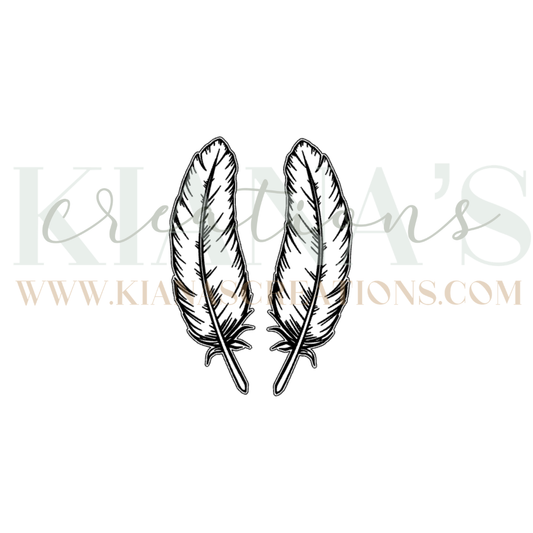 Feather Cabochon - You choose the color!