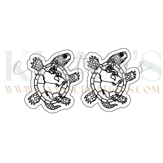Turtle Island Cabochon - You choose the color!