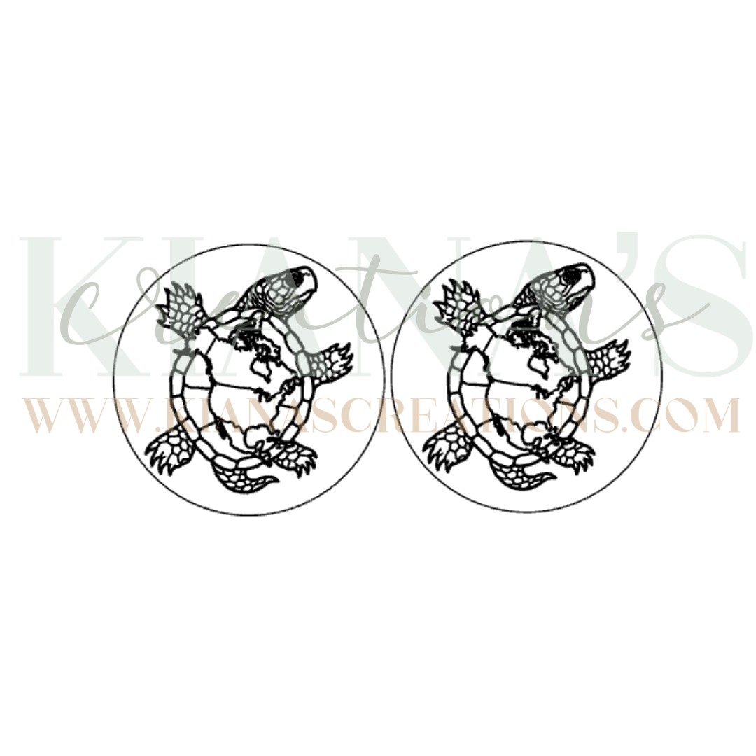 Turtle Island Cabochon - You choose the color!