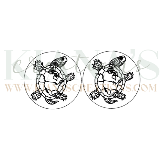Turtle Island Cabochon - You choose the color!