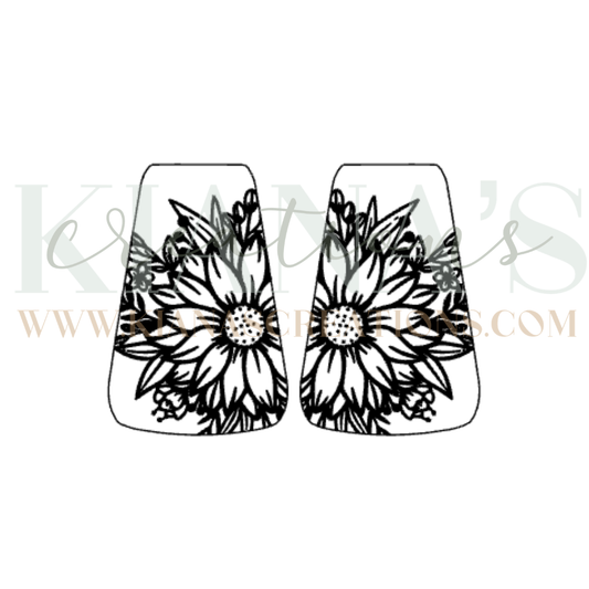 Sunflower Cabochon - You choose the color!