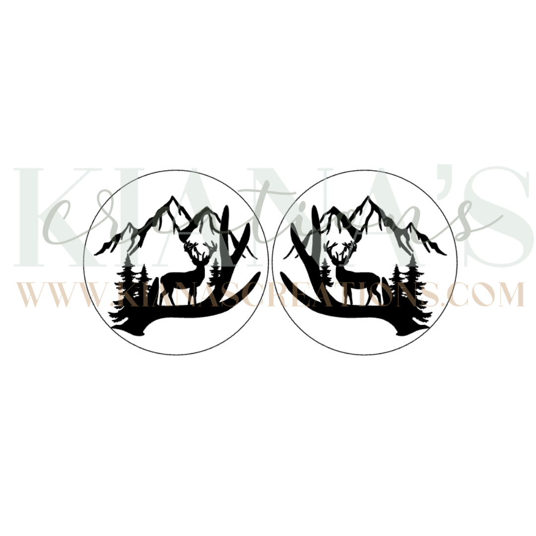 Elk Cabochon - You choose the color!