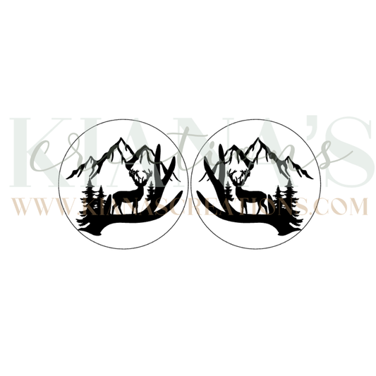 Elk Cabochon - You choose the color!