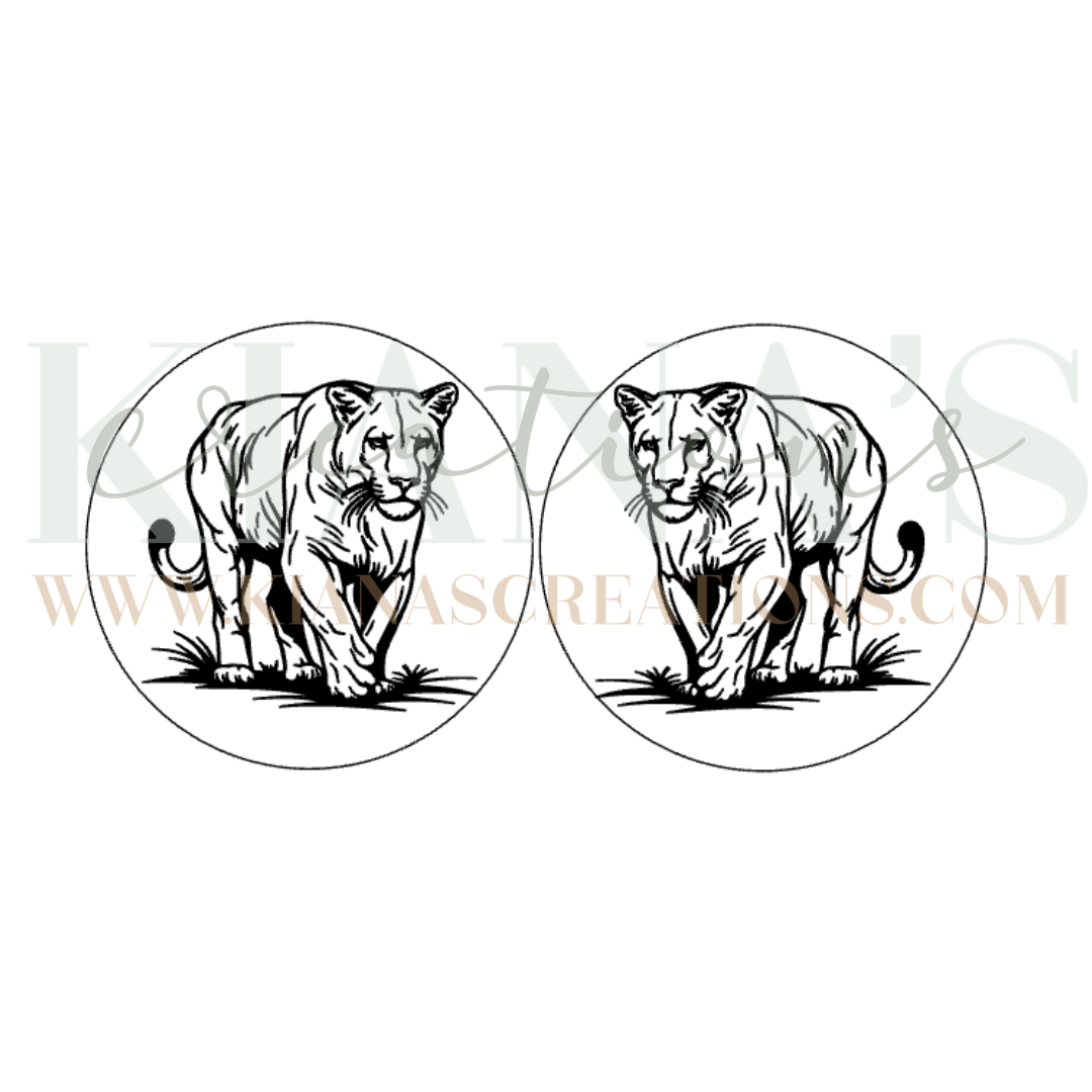 Mountain Lion Cabochon - You choose the color!