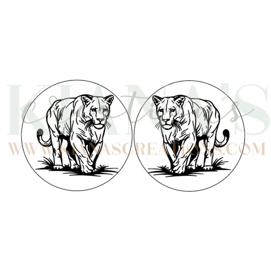 Mountain Lion Cabochon - You choose the color!