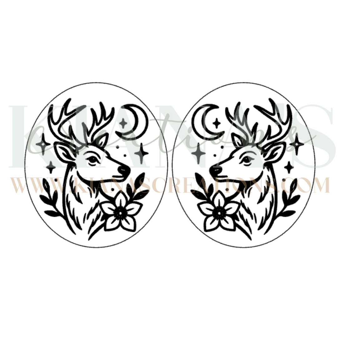 Elk Cabochon - You choose the color!