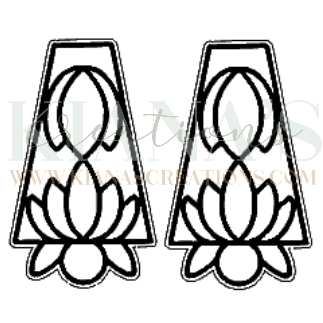 Floral Cabochon - You choose the color!