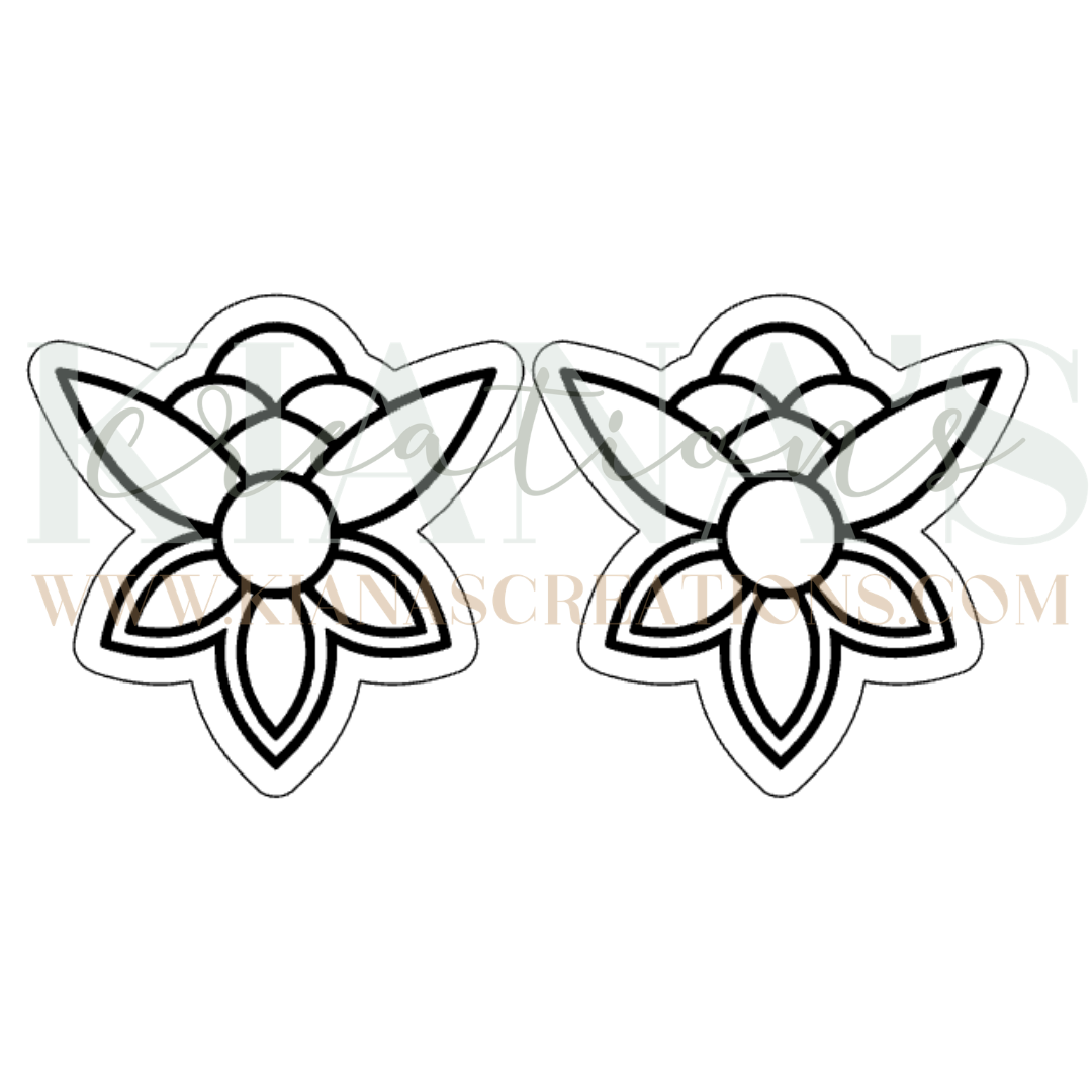 Floral Cabochon - You choose the color!