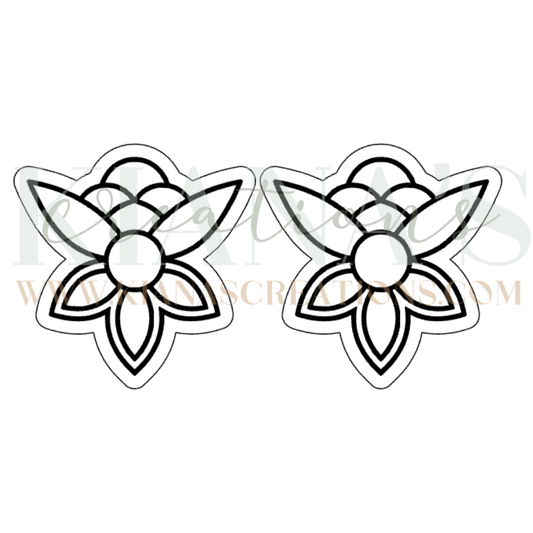 Floral Cabochon - You choose the color!
