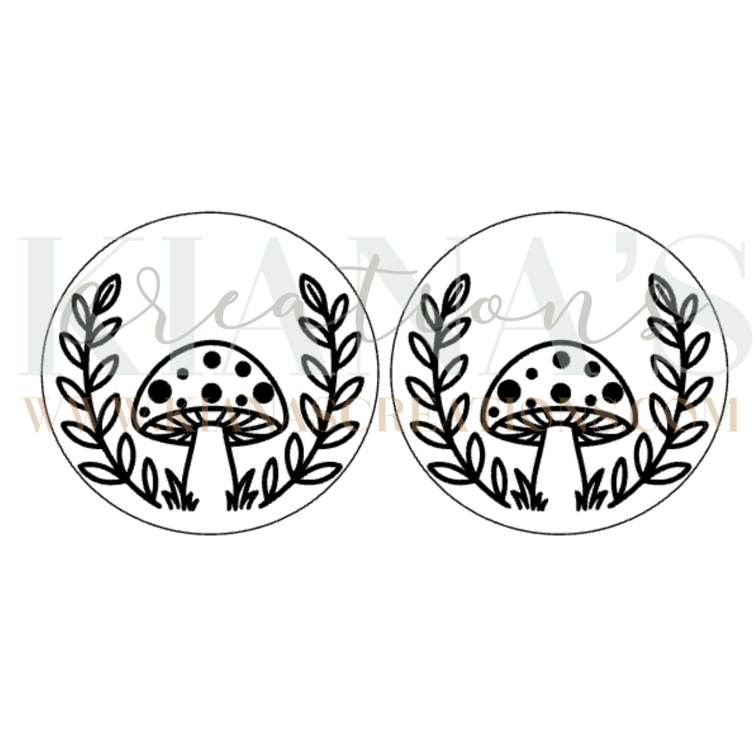 Mushroom Cabochon - You choose the color!
