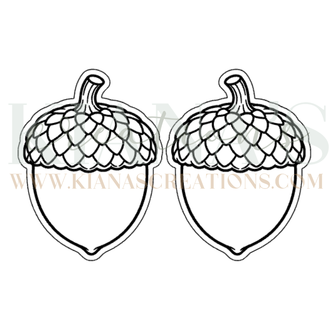 Acorn Cabochon - You choose the color!