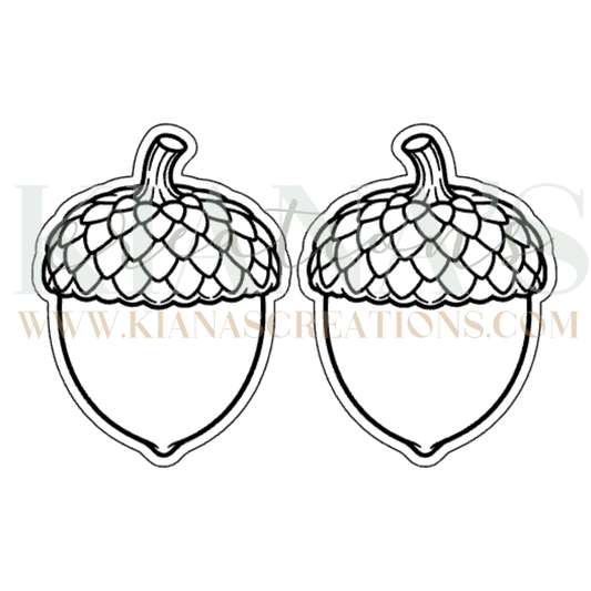 Acorn Cabochon - You choose the color!