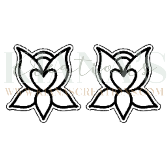 Floral Cabochon - You choose the color!