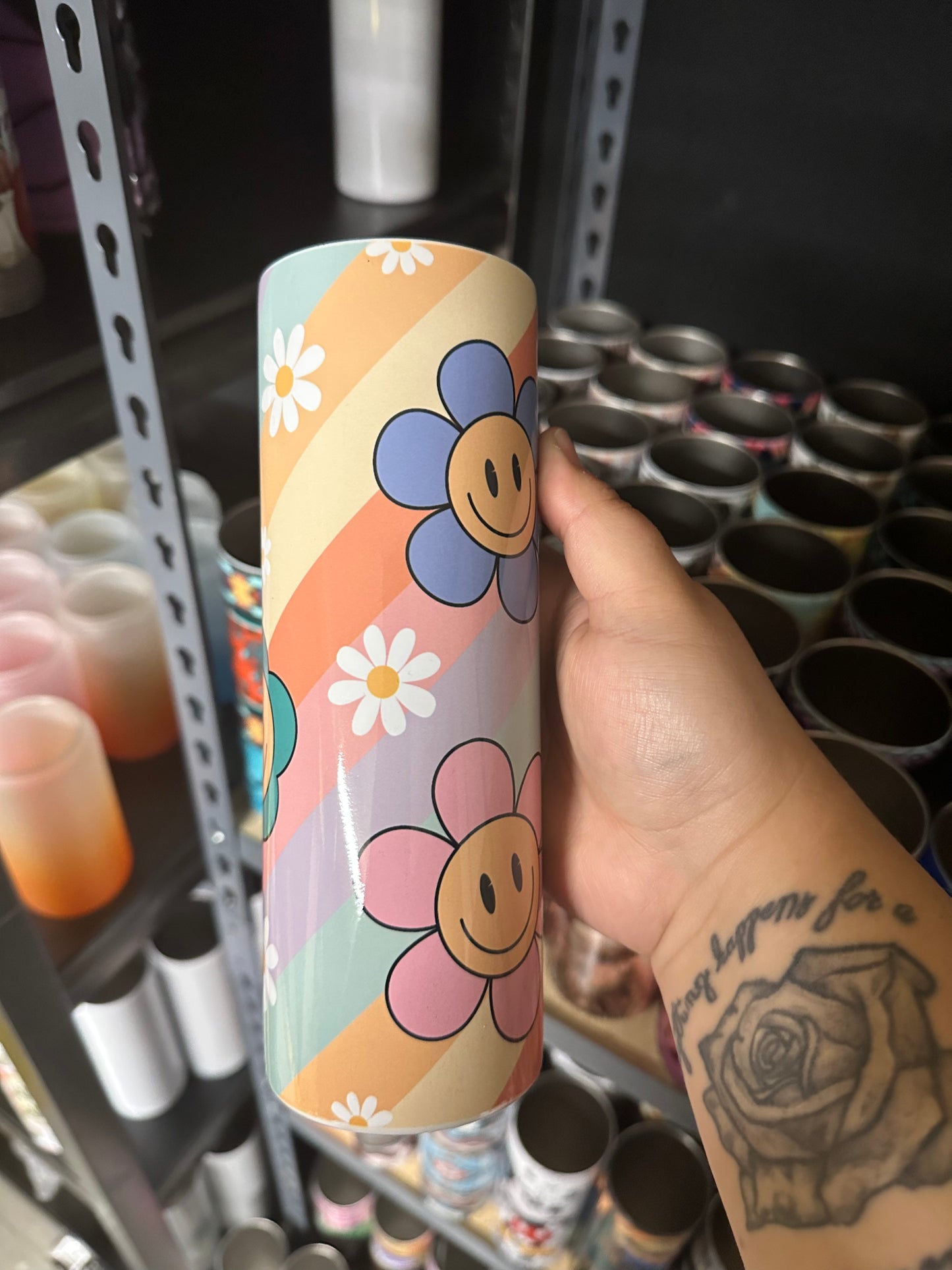 Smiley Face Tumbler