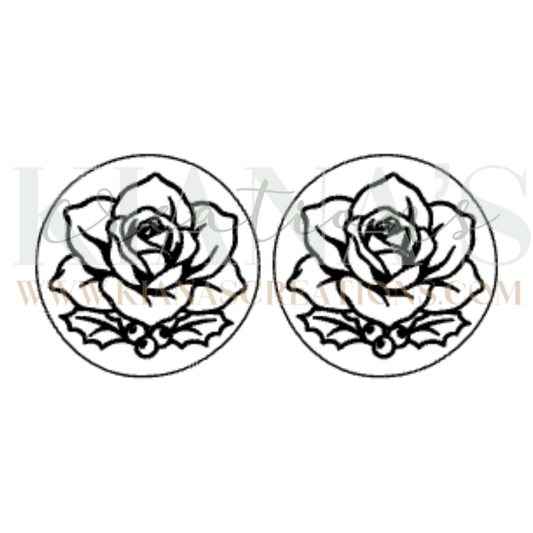 Floral Cabochon - You choose the color!