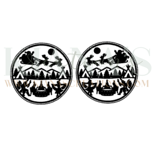 Powwow Christmas Cabochon - You choose the color!