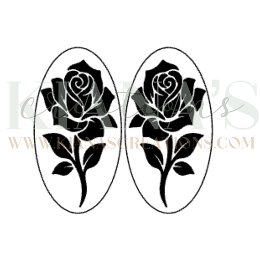 Floral Cabochon - You choose the color!