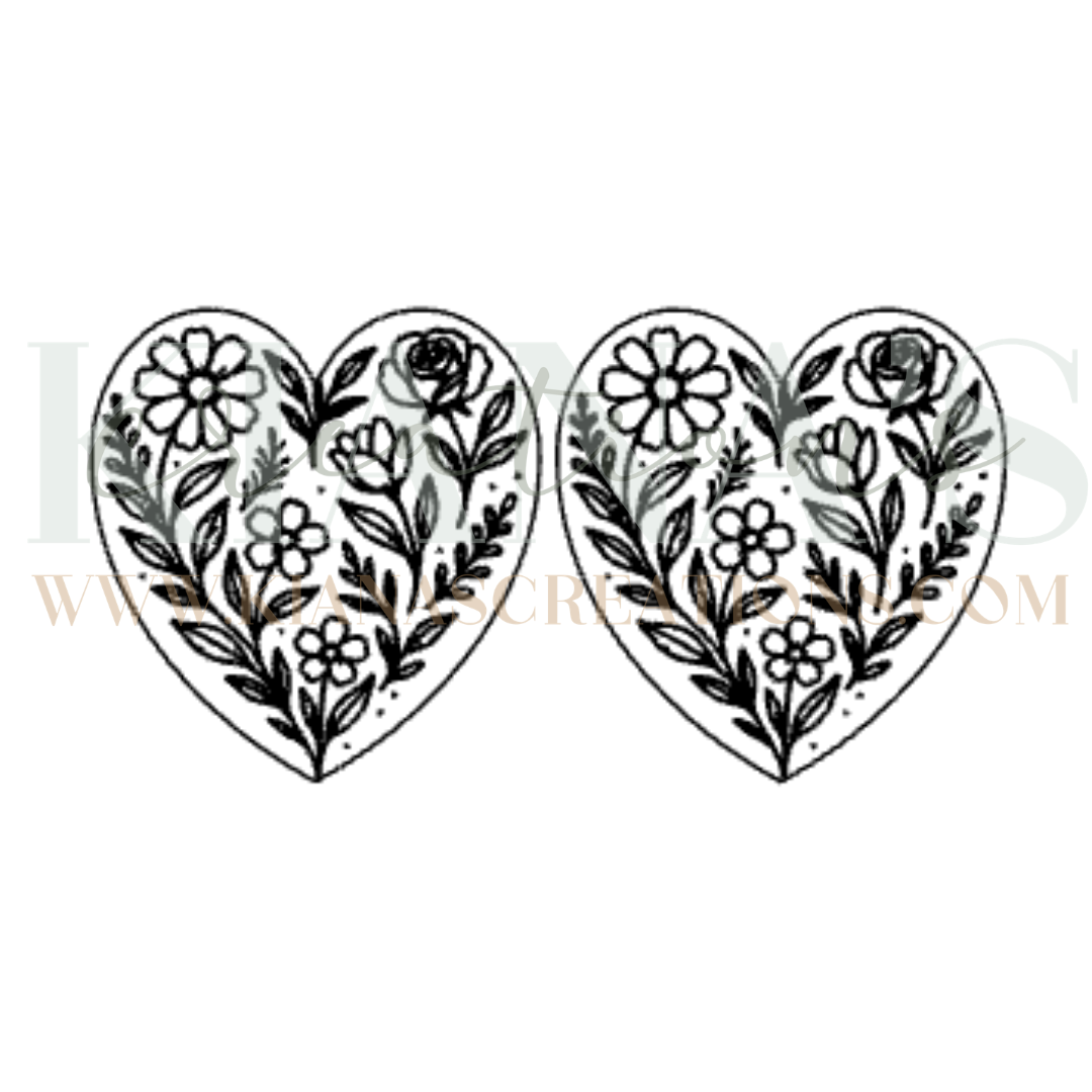 Floral Cabochon - You choose the color!
