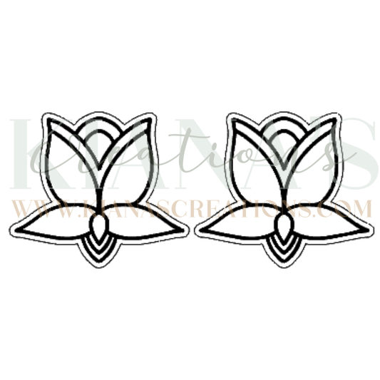 Floral Cabochon - You choose the color!