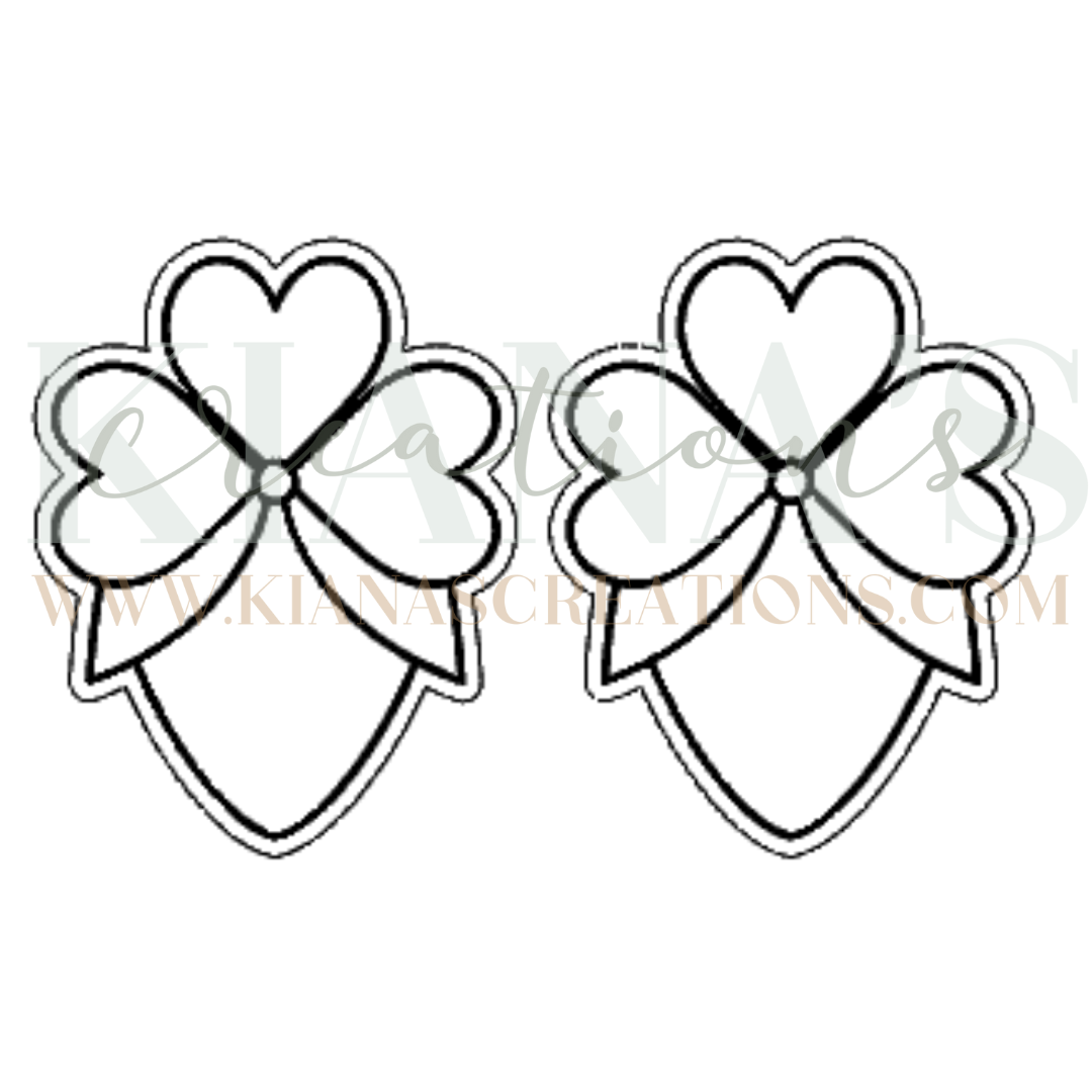 Heart Strawberry Acrylic Cabochon- Choose your color acrylic!