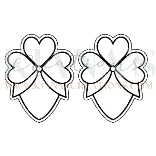 Heart Strawberry Acrylic Cabochon- Choose your color acrylic!