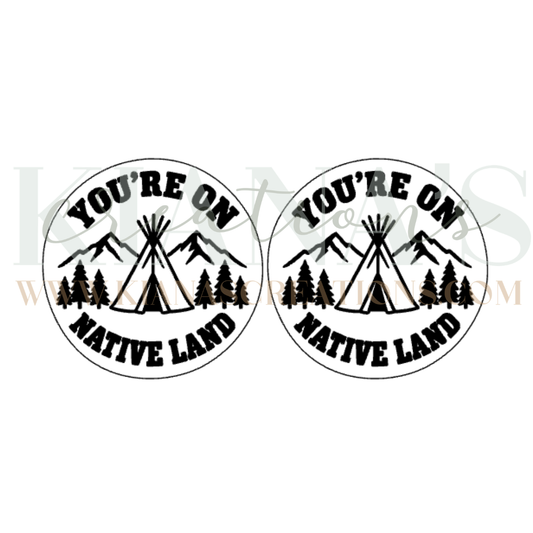 You're on Native Land Cabochon - You choose the color!