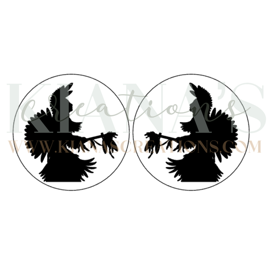 Powwow Dancer Cabochon - You choose the color!