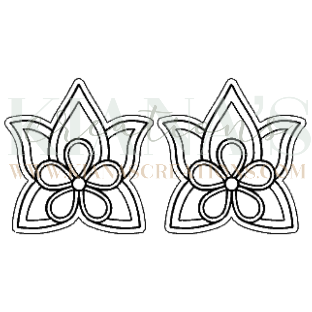 Floral Cabochon - You choose the color!