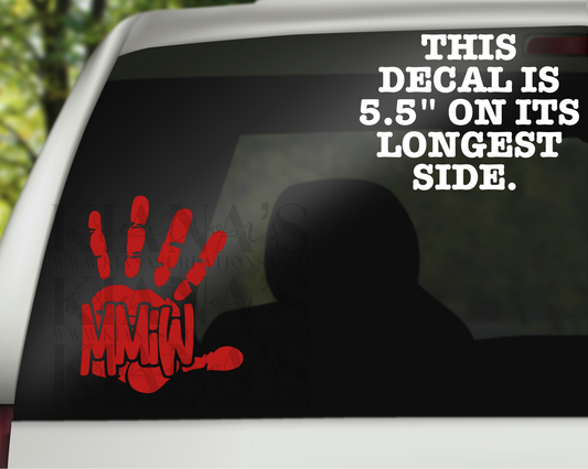 MMIW Decal