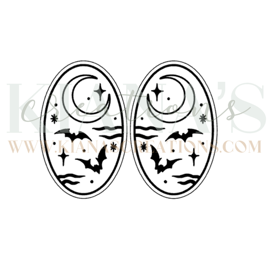 Halloween Acrylic Cabochon- Choose your color!
