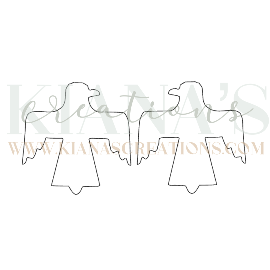 Thunderbird Acrylic Cabochon- Choose your color acrylic!