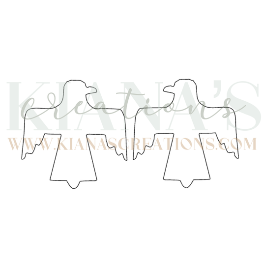 Thunderbird Acrylic Cabochon- Choose your color acrylic!