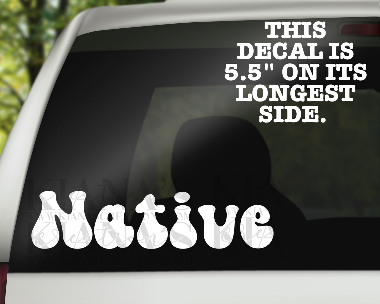 Native Decal