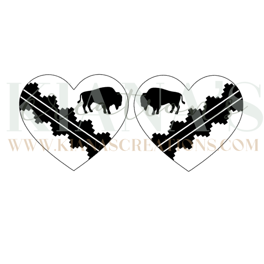 Buffalo Cabochon - You choose the color!
