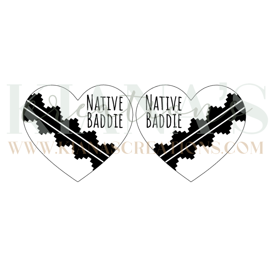 Native Baddie Cabochon - You choose the color!