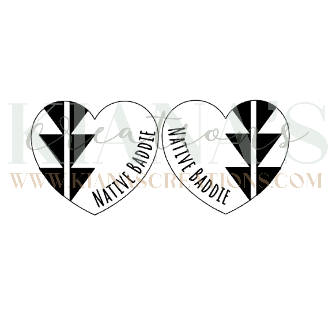 Native Baddie Cabochon - You choose the color!