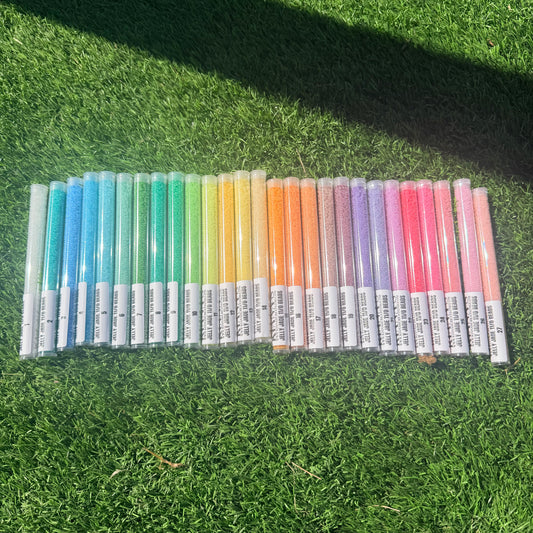 Jelly Jade 27 colors 11/0 Seed Bead Set