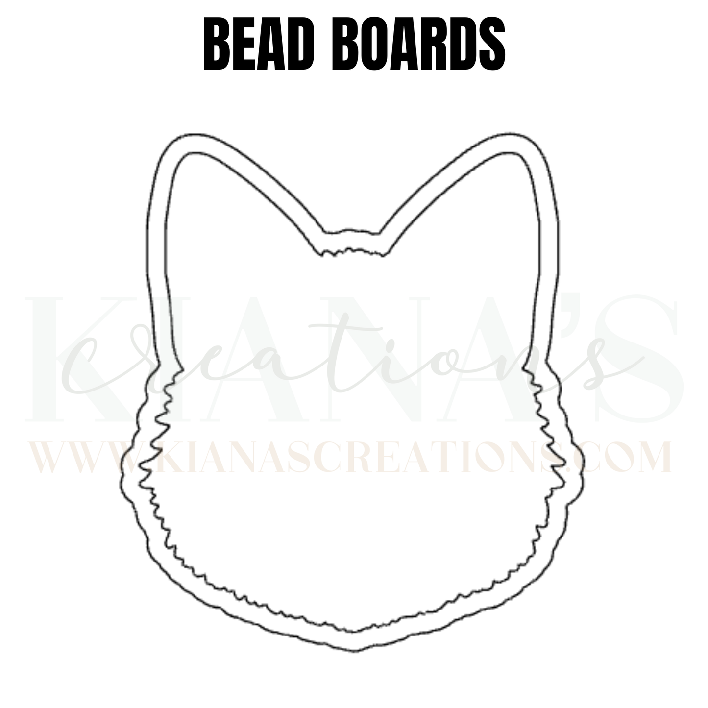 Fox Head Bead Board