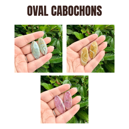Oval Resin Cabochons