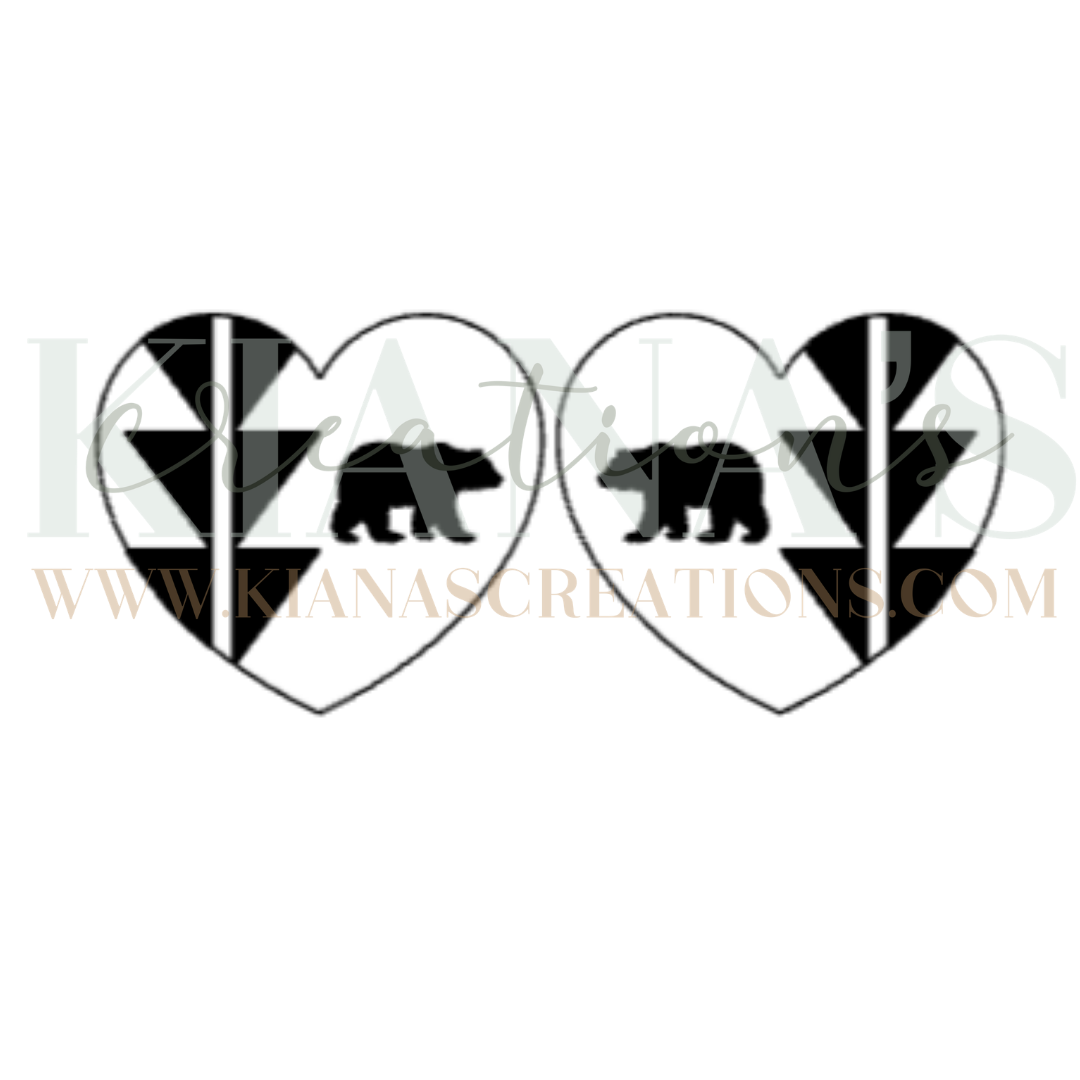 Bear Cabochon - You choose the color!