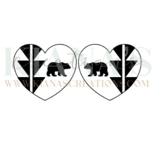 Bear Cabochon - You choose the color!