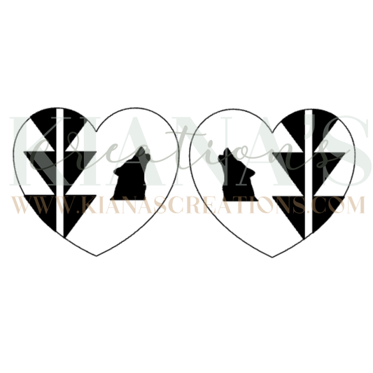 Wolf Cabochon - You choose the color!