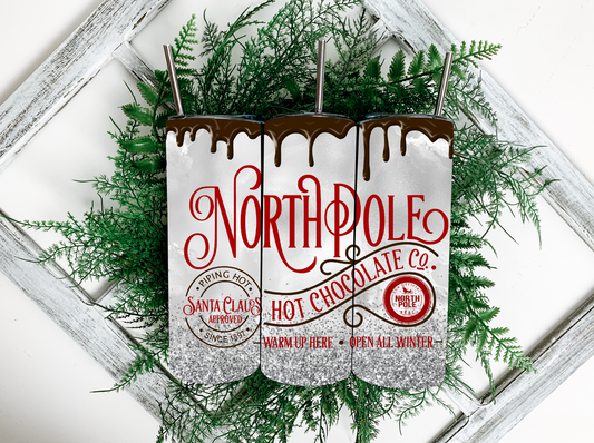 North Pole Hot Chocolate Tumbler