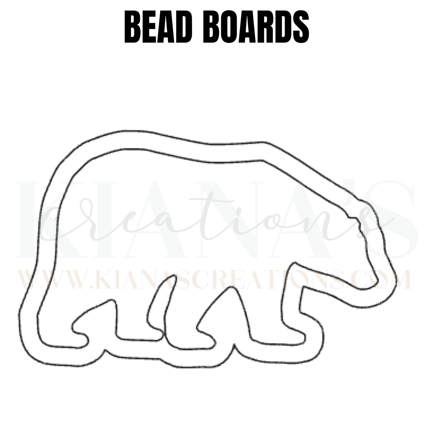 Bear Bead Board