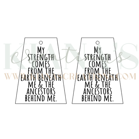My Strength Cabochon - You choose the color!