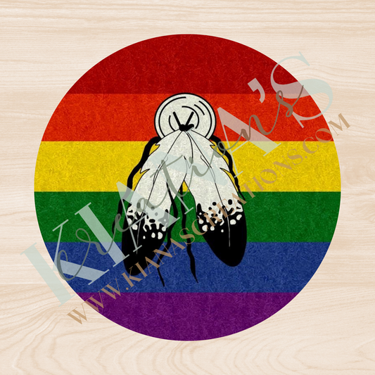 Two Spirit Bead Cabochon