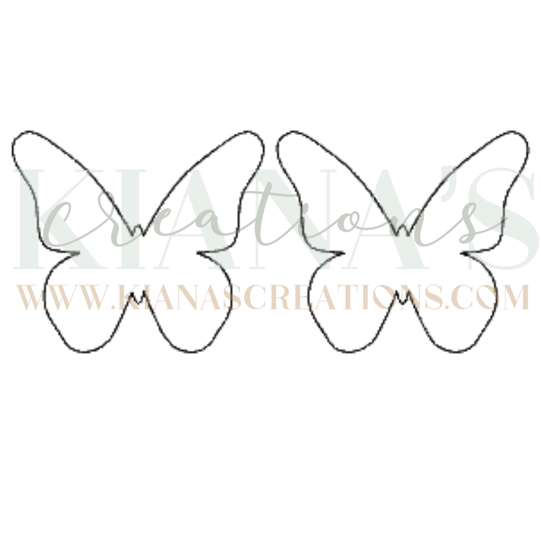 Butterfly Wood Cabochon