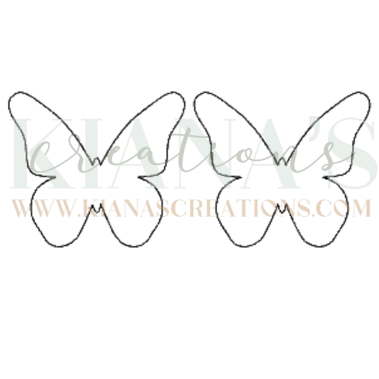 Butterfly Wood Cabochon