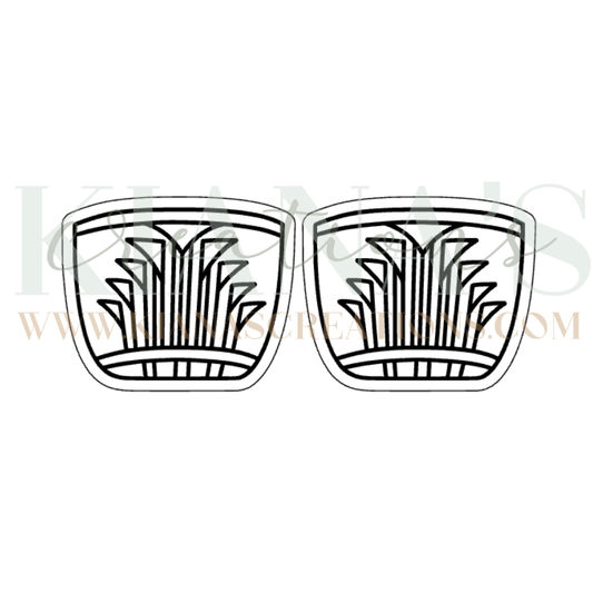 Basket Design Cabochon - You choose the color!