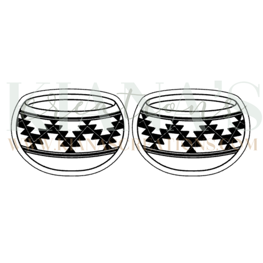 Basket Design Cabochon - You choose the color!